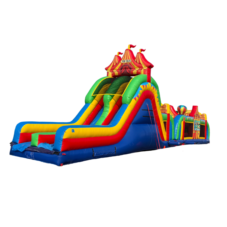 60ft Carnival Obstacle Course (Dry Only)