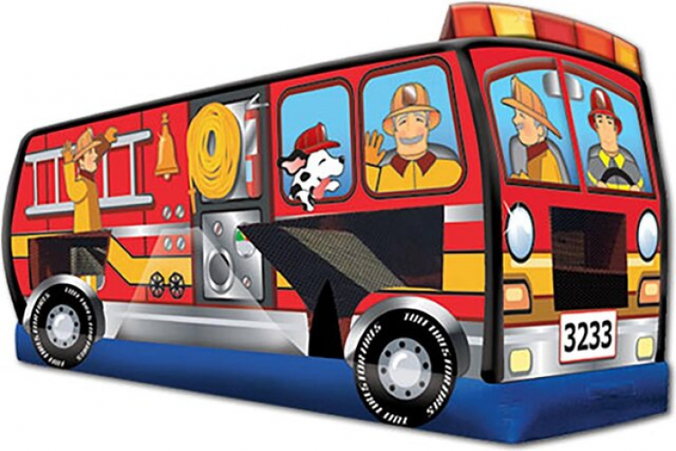 Fire Truck Wet/Dry Combo